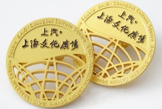 上汽企业金属徽章定制