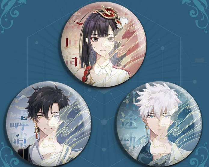 动漫周边马口铁徽章定制