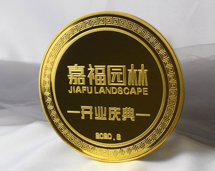 开业活动纯金币定制